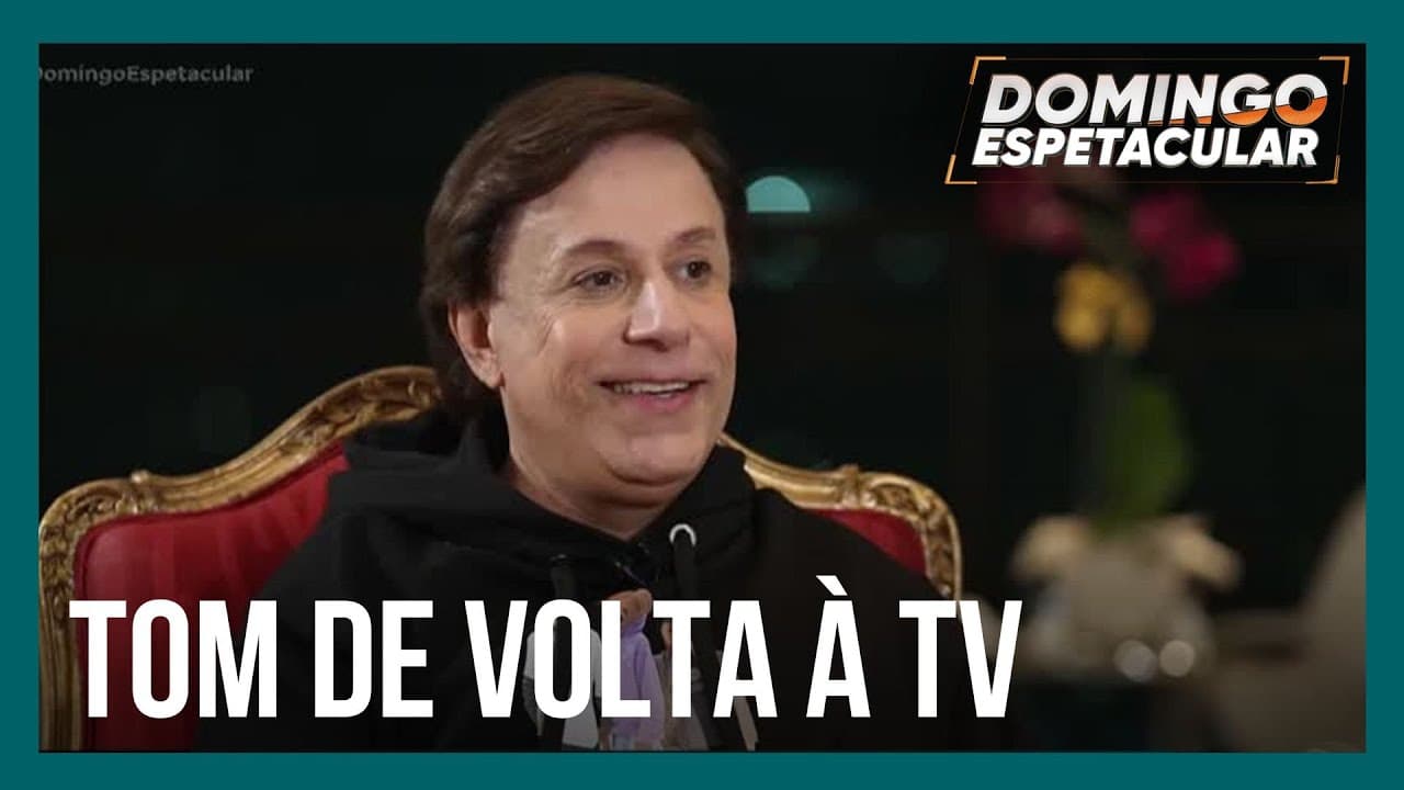 De volta à TV, Tom Cavalcante dá detalhes do novo programa