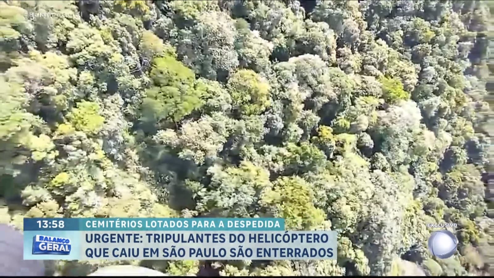 Equipe da RECORD mostra área onde destroços foram achados