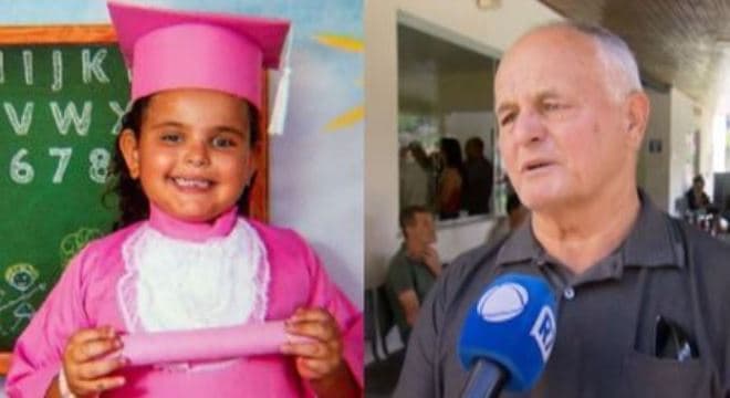 'Um amor de pessoa', afirma avô sobre neta de 6 anos morta com tiro no rosto