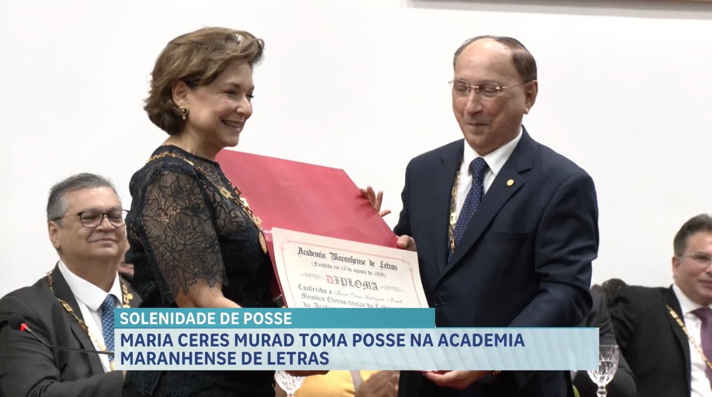 Dra. Maria Ceres toma posse na Academia Maranhense de Letras
