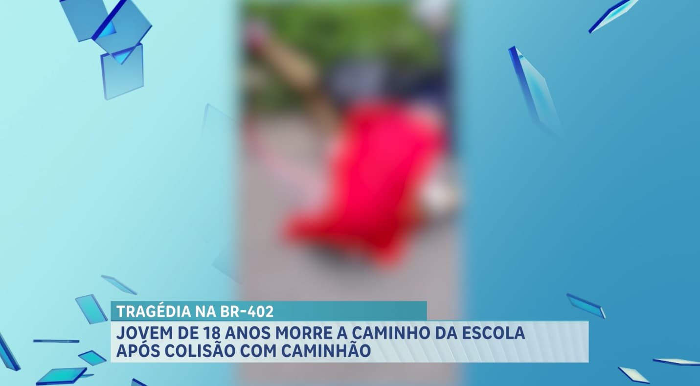 Motociclista morre após colidir com caminhão na BR-402, no município de Axixá