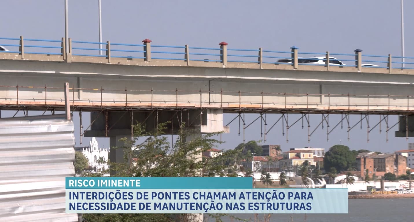 Interdição de pontes chamam atenção para necessidade de manutenção nas estruturas