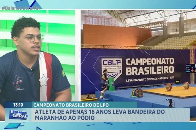 Isaac Gomes comenta conquistas do Maranhão no levantamento de peso olímpico