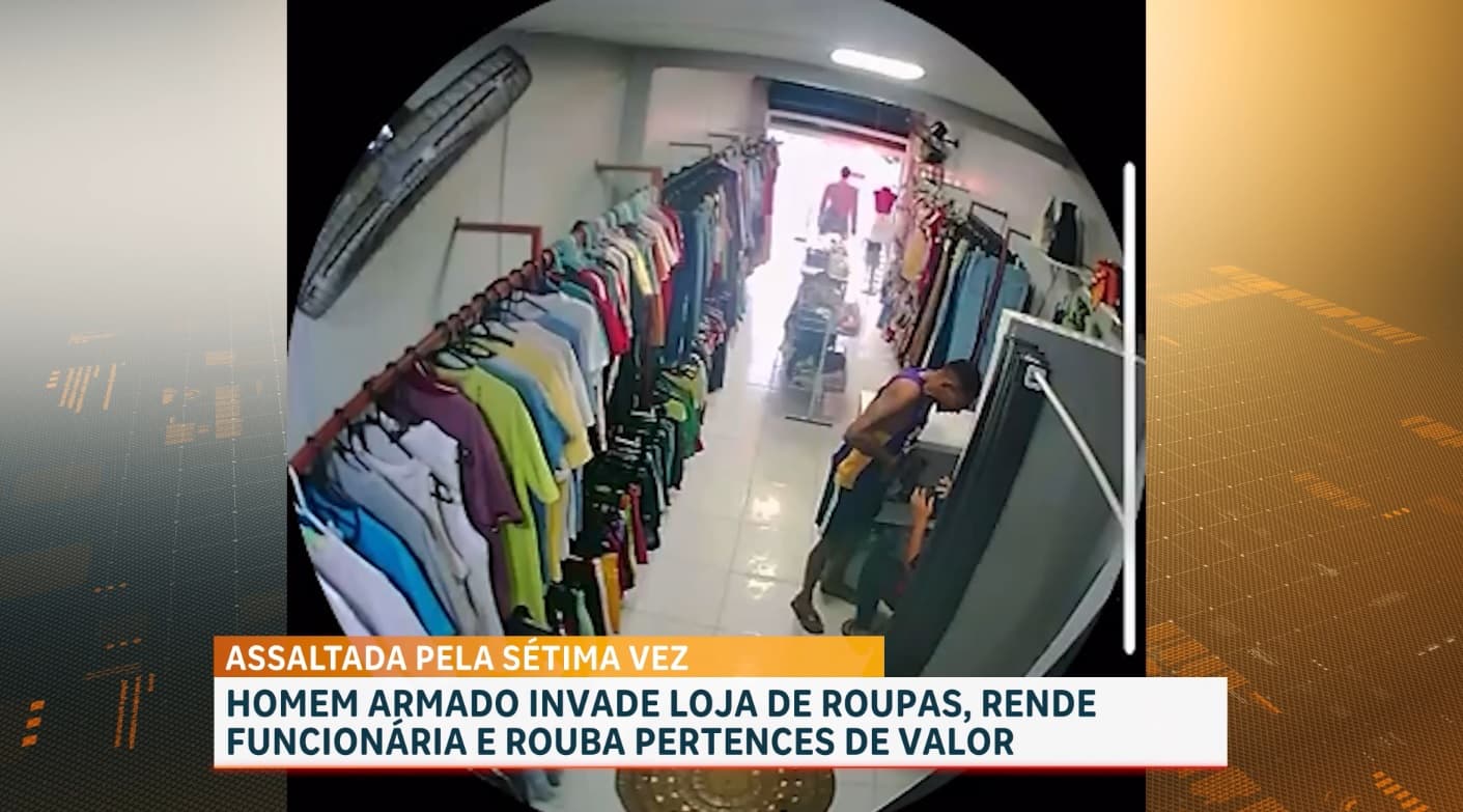 Loja de roupas é alvo de assalto na Estrada de Ribamar, em São Luís
