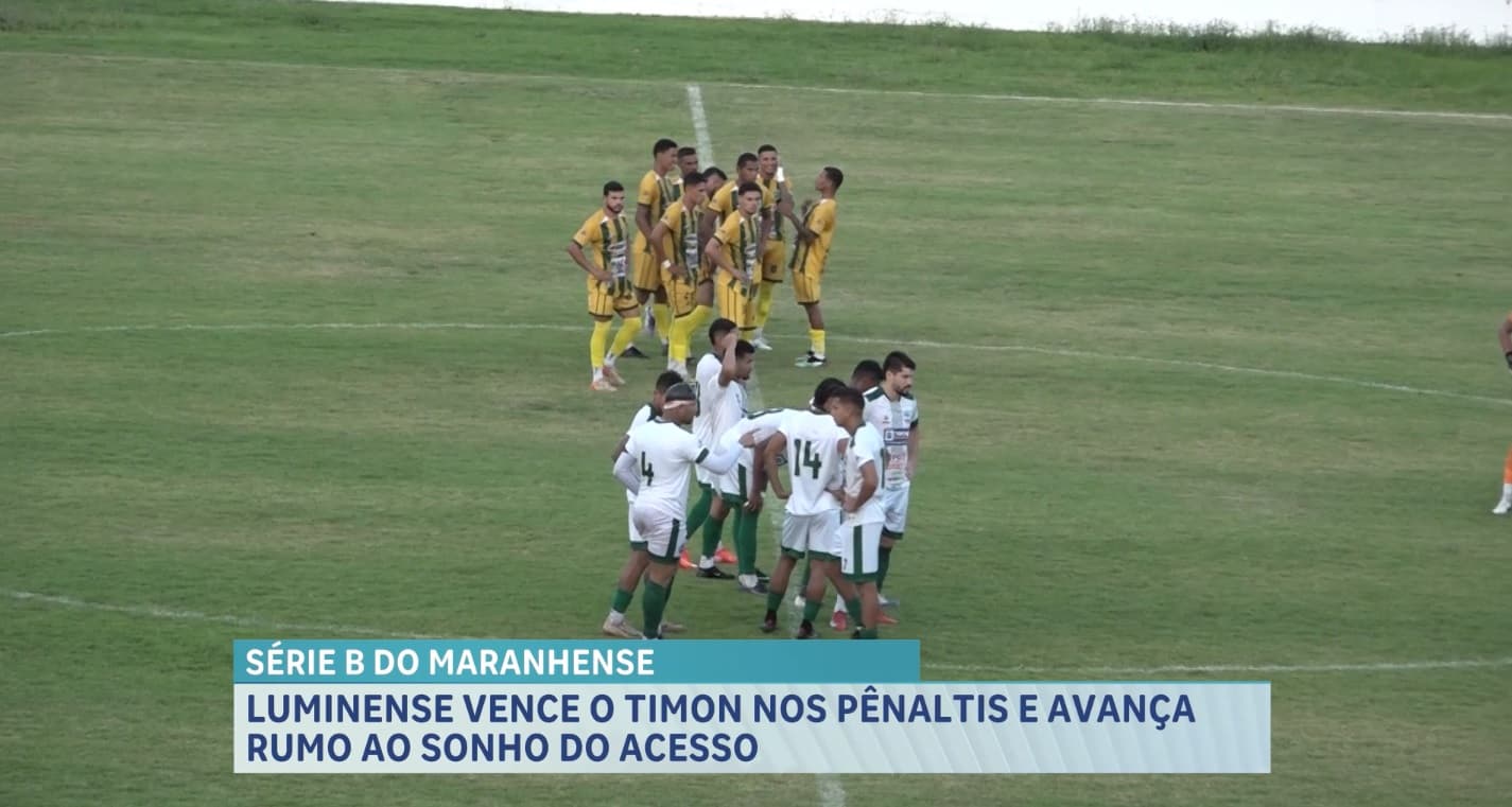 Luminense vence o Timon e avança às semifinais da Série B do Maranhense