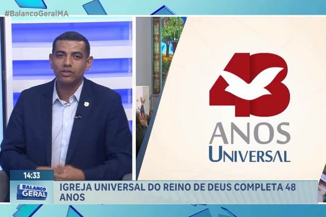 Igreja Universal completa 48 anos: pastores destacam trajetória em entrevista ao Balanço Geral