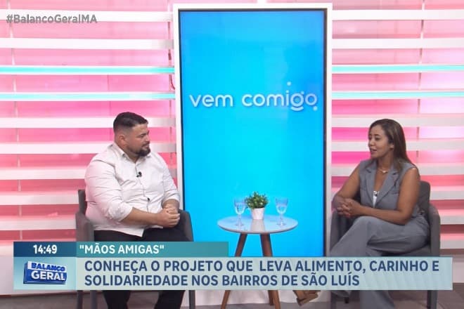 Vem Comigo: projeto “Mãos Amigas” leva alimento e esperança a quem mais precisa em São Luís