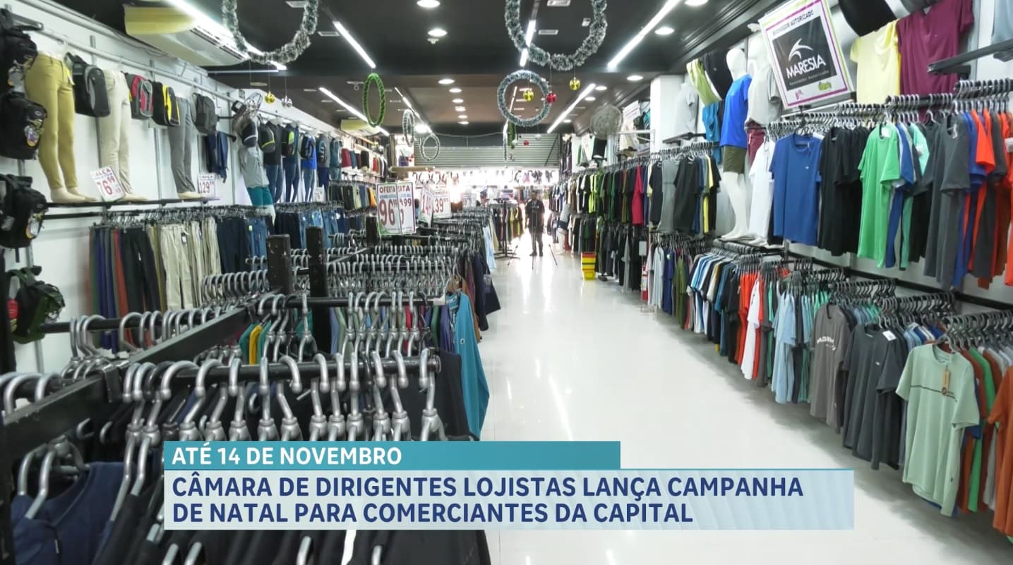 Câmera de Dirigentes Lojistas lança Campanha de Natal para lojistas e consumidores, em São Luís