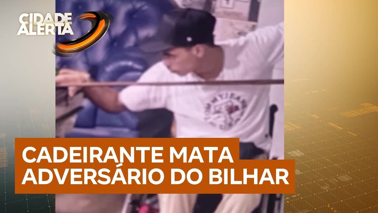 Cadeirante mata adversário após perder no jogo de bilhar e ser provocado com risos