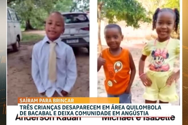 Morador alerta sobre possibilidade de sucuri ter pegado crianças desaparecidas no Maranhão