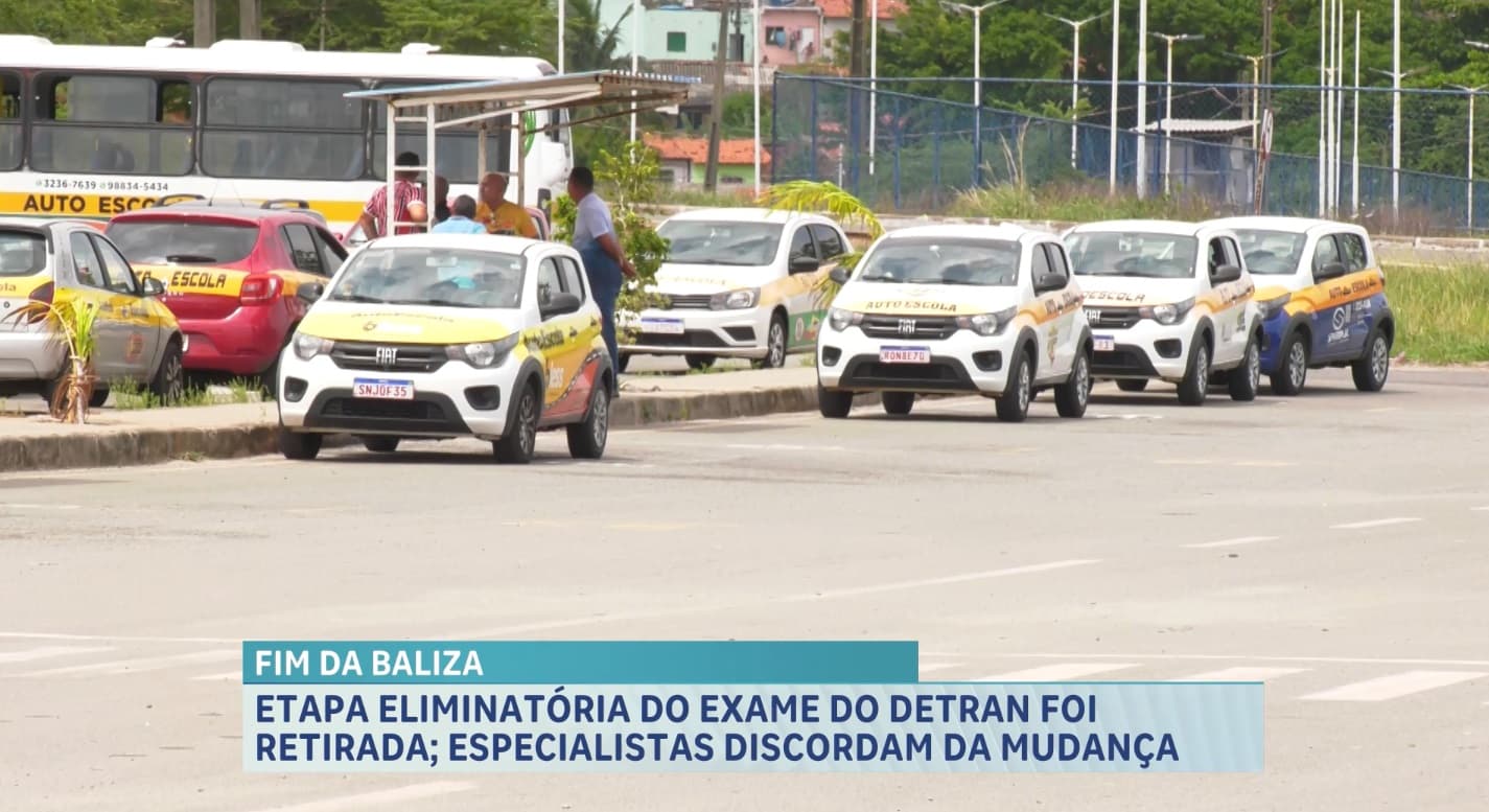 Baliza deixa de ser eliminatória no exame da Carteira Nacional de Habilitação (CNH)