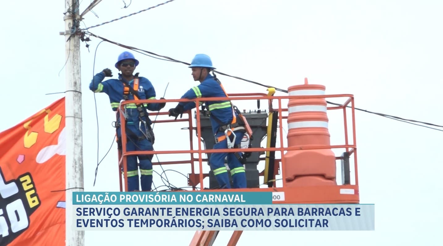 Saiba como solicitar ligação provisória para barracas de vendas durante o Carnaval