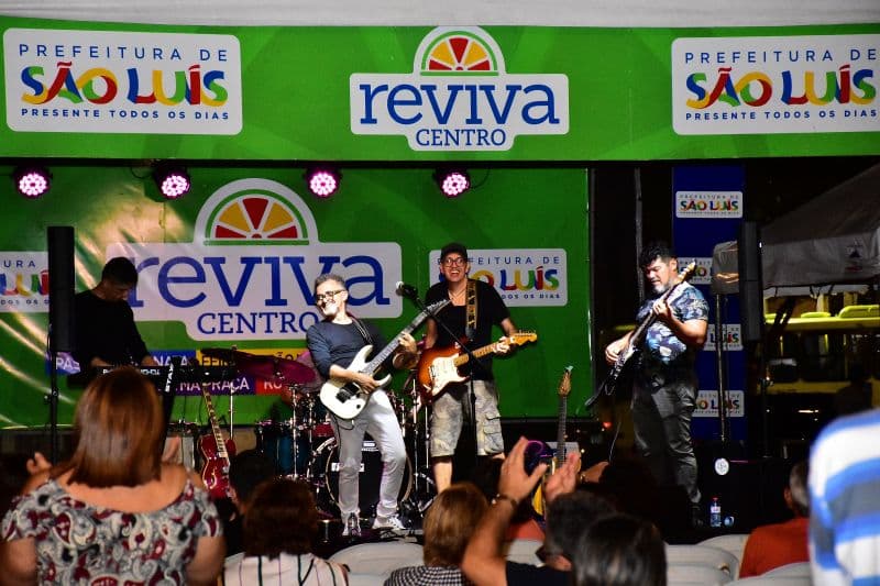 São Luís: programa Reviva Centro valoriza artistas maranhenses