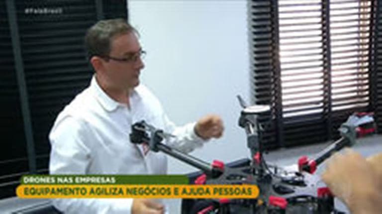 Drones agilizam negócios e ajudam em emergências hospitalares