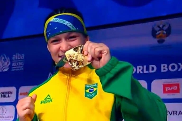Ouro em Lima 2019, Bia Ferreira derrota chinesa e é campeã mundial de boxe