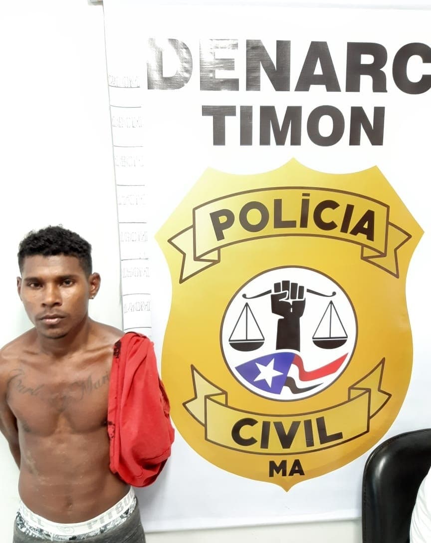 Suspeito de integrar facção criminosa é preso em Timon