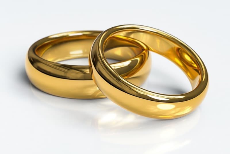 alianças de casamento