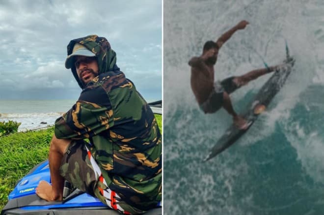 Campeão do mundo Ítalo Ferreira escapa de tubarão em praia no Rio