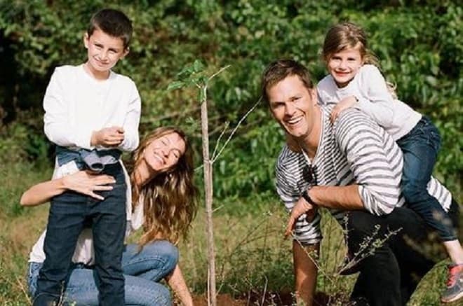 Gisele Bündchen planta 40 mil árvores para aniversário de 40 anos