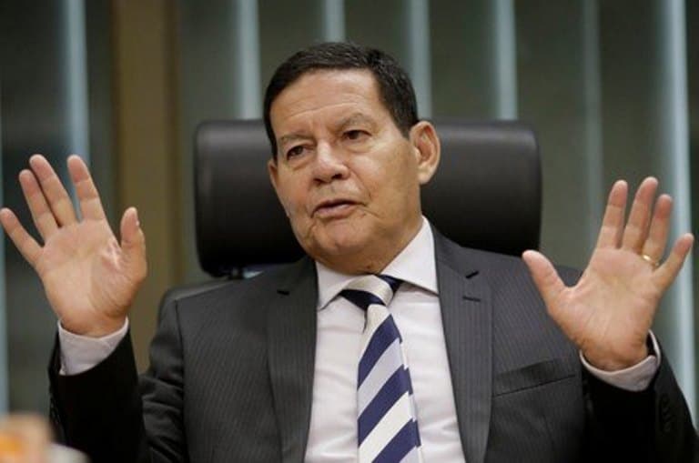 Mourão diz que queda na economia não foi tão grande quanto se previa