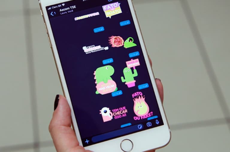 TSE e WhatsApp lançam pacote de figurinhas para as eleições municipais