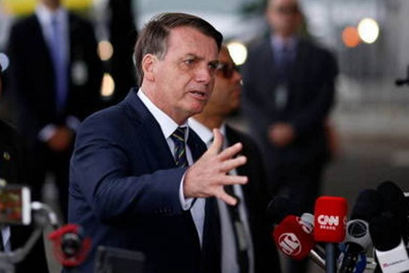 jair bolsonaro em coletiva de imprensa