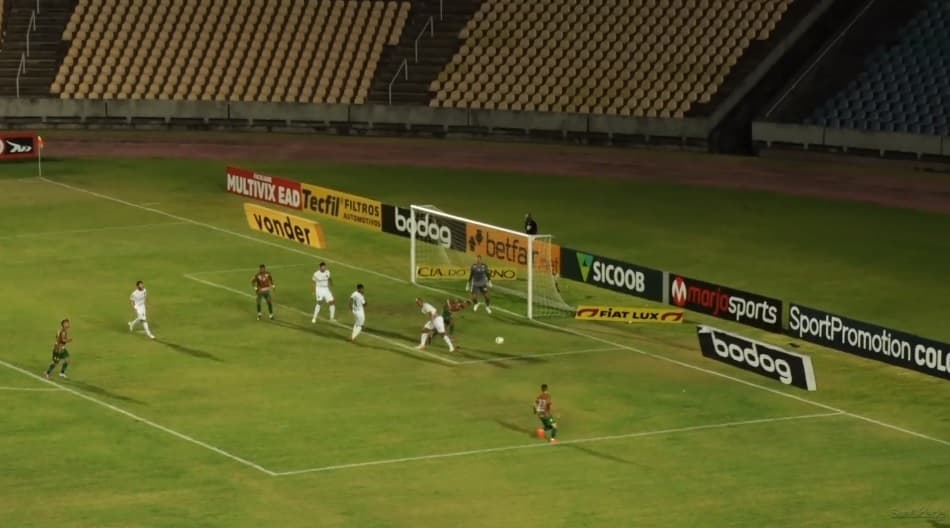 Sampaio domina o Cuiabá e vence por 3 a 0 na Série B do Brasileirão
