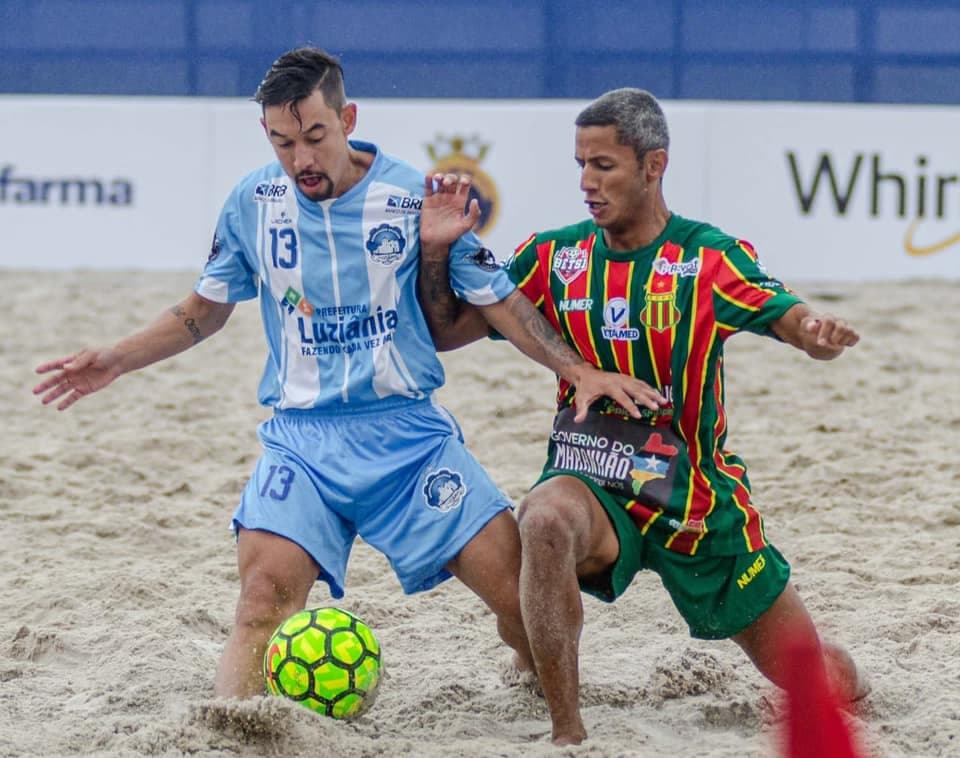 Beach Soccer: Sampaio goleia o Luziânia na estreia do Brasileiro