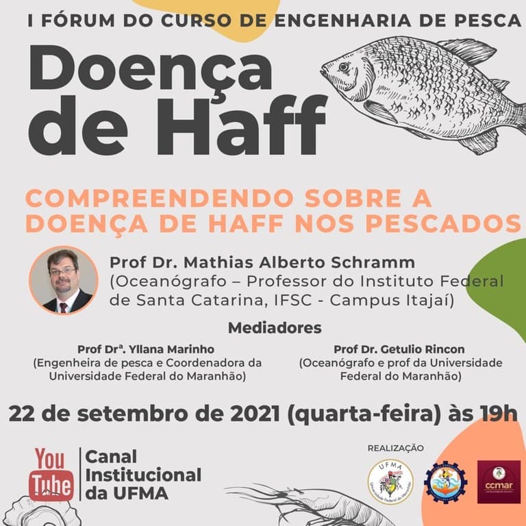 UFMA realiz fórum sobre doença de Haff, conhecida como urina preta