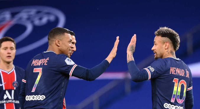 Técnico do PSG minimiza possível atrito entre Mbappé e Neymar