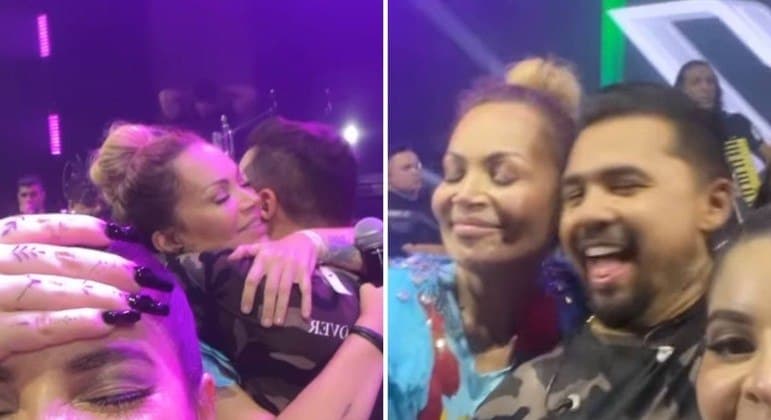 Em reencontro emocionante, Solange e Xand Avião fazem as pazes