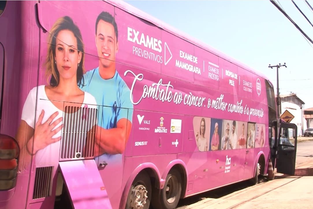 Ônibus oncológico visita bairros de Imperatriz