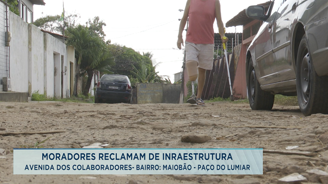 Moradores reclamam de pavimentação em Paço do Lumiar