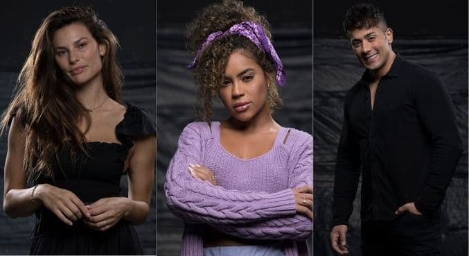 Dayane, Sthefane e Tiago formam a oitava Roça de A Fazenda 13