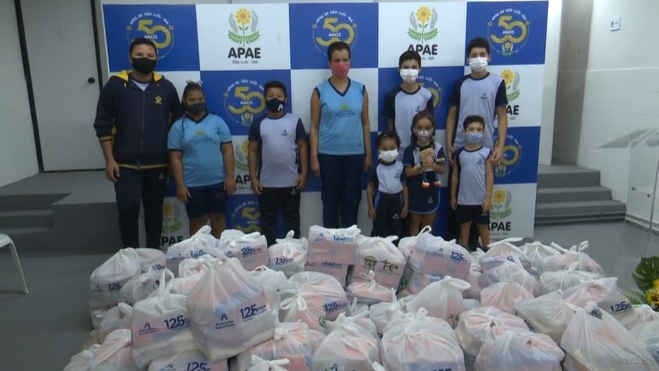 APAE de São Luís realiza entrega de cestas básicas