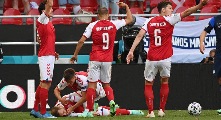 Christian Eriksen fala pela 1ª vez após desmaio: 'Não vou desistir'