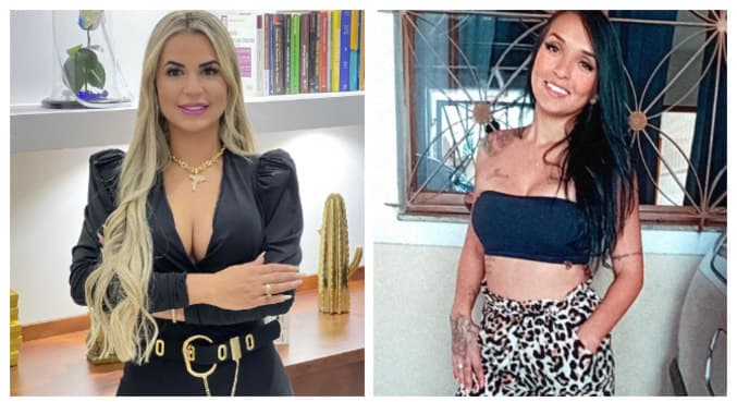 Viúva de MC Kevin troca farpas com ex do funkeiro: 'Digna de dó'