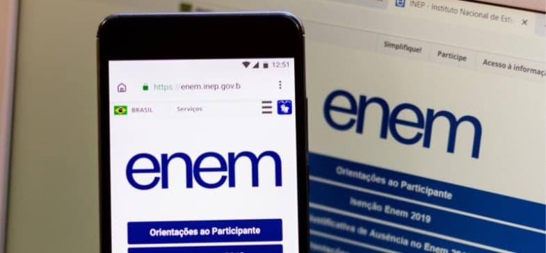 Movimento tranquilo no primeiro Enem digital em São Luís