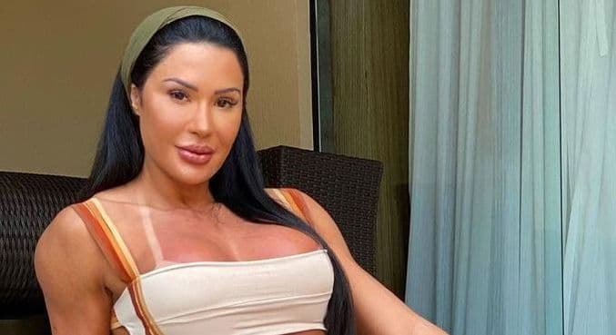 Gracy Barbosa diz que nem sempre tem vontade de malhar: 'Preguiça'