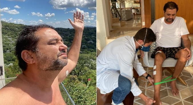 Geraldo Luís revela que perdeu movimento de uma das pernas