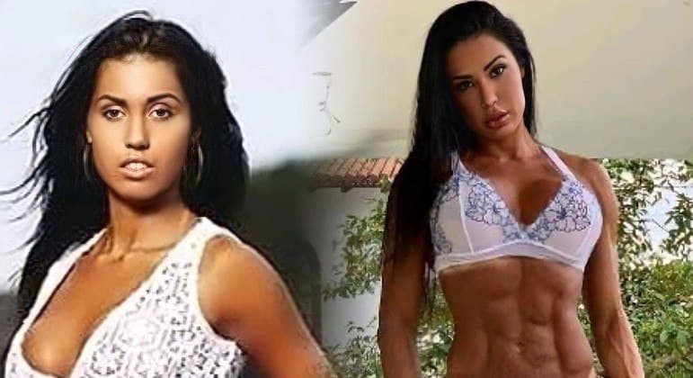 Gracyanne Barbosa impressiona com antes e depois de corpo