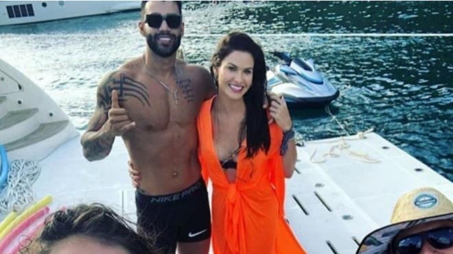 Gusttavo Lima e Suita transformam RJ em ninho de amor