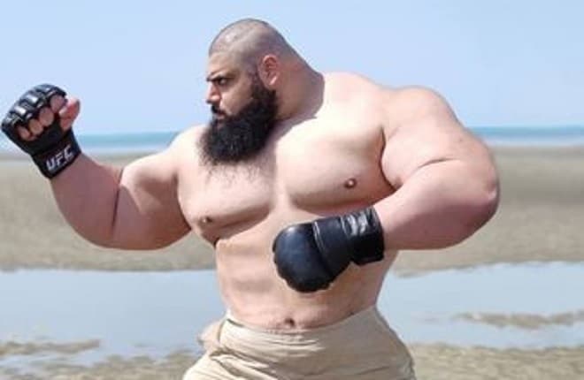 Brasileiro recusa e Hulk Iraniano desafia alemão no MMA