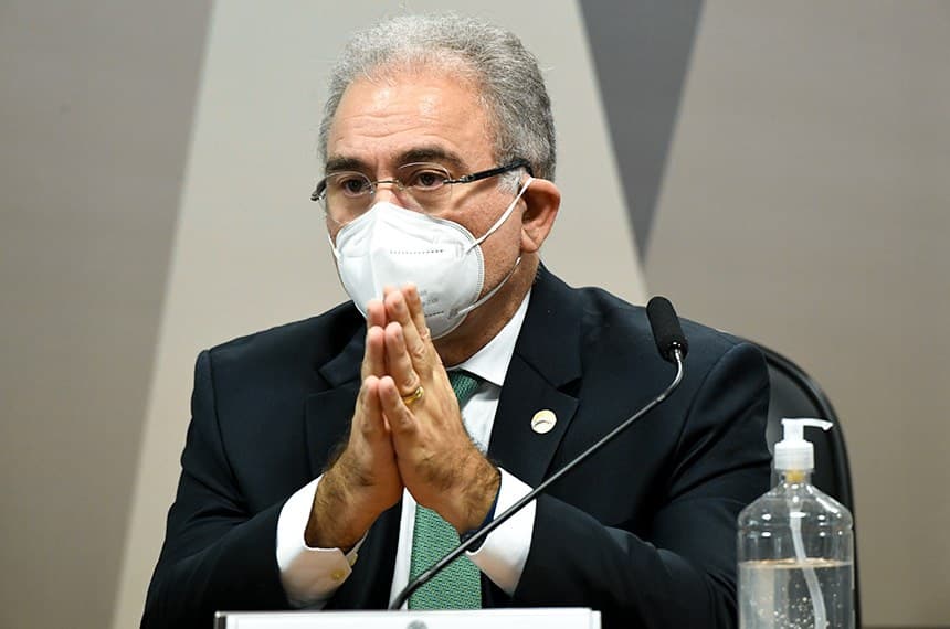 CPI pode reconvocar ministro Queiroga e investigar fala sobre 'guerra química'