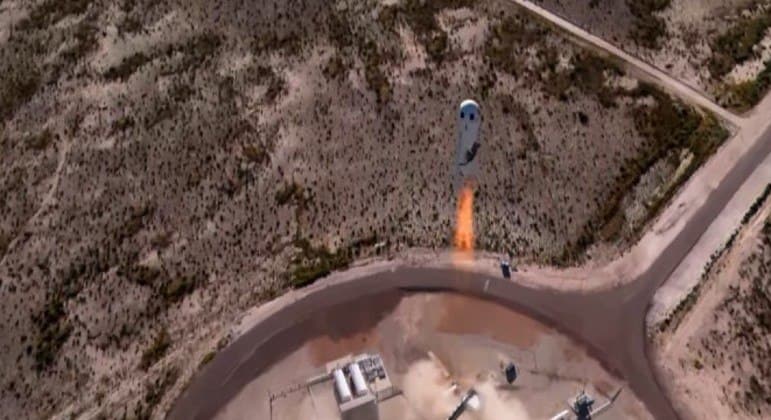 Blue Origin realiza com sucesso o segundo lançamento ao espaço