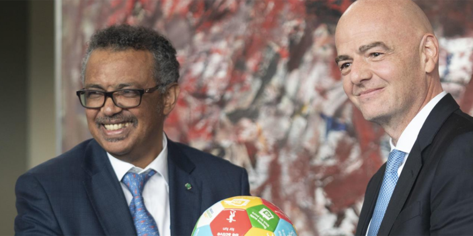 OMS e FIFA agem juntas para enfrentar a COVID-19