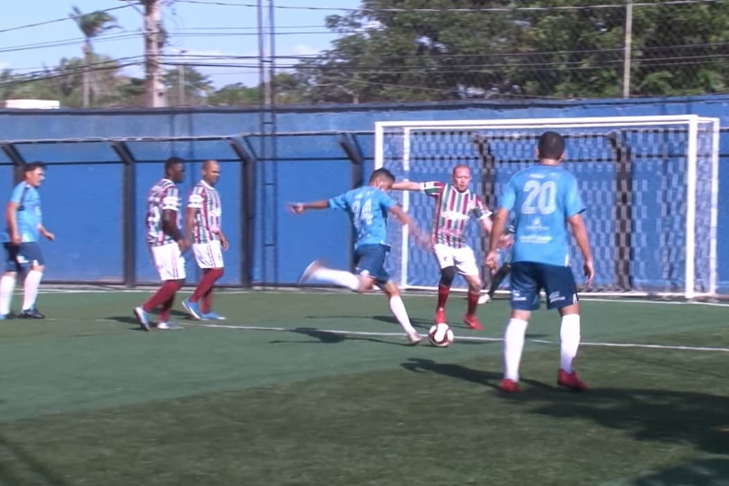 Categoria +40 agita etapa da Copa Papai Bom de Bola
