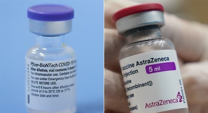 Duas doses da AstraZeneca ou Pfizer combatem variante Delta