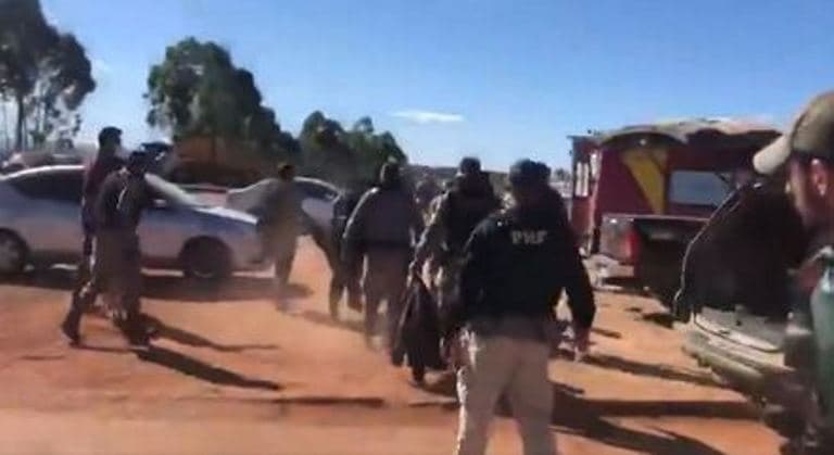 Veja os vídeos do momento em que Lázaro Barbosa foi encontrado
