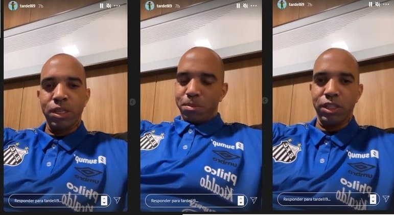 Tardelli tem carro apedrejado após derrota do Santos